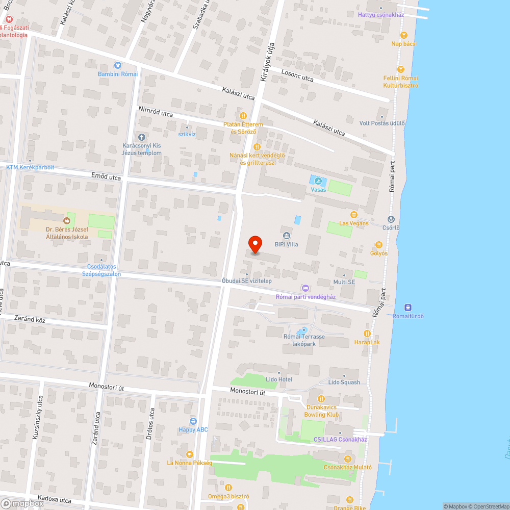 Kint felejtett jelzőtábla bejelentés helye