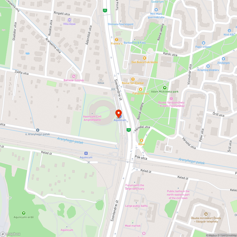 Firkás megálló bejelentés helye