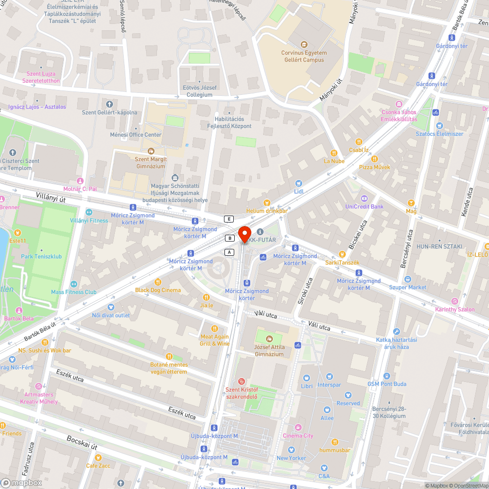 Rongált szekrények bejelentés helye