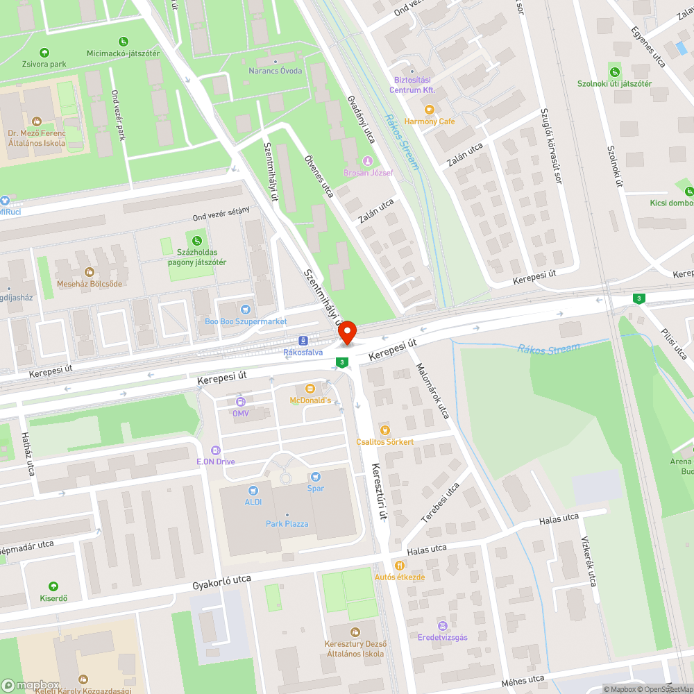 Hiányos elzárócsap fedél - Rákosfalva bejelentés helye