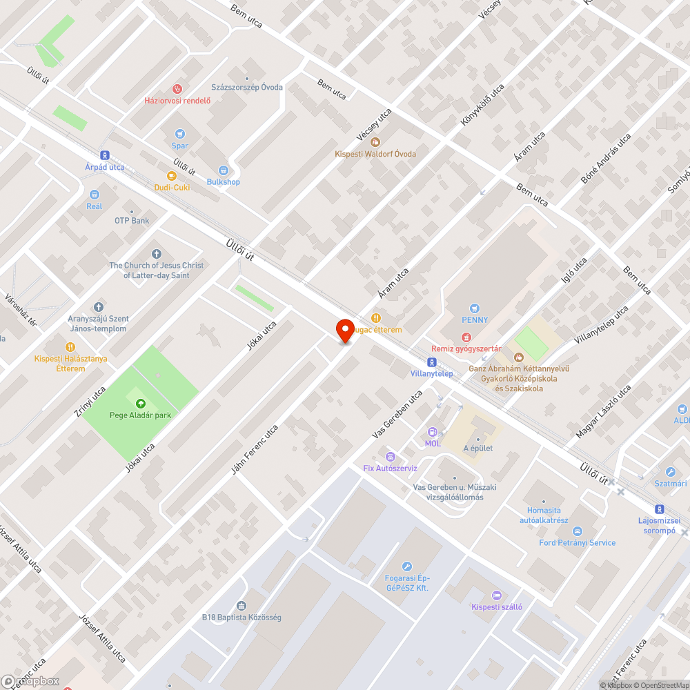 Kidobott fotel bejelentés helye