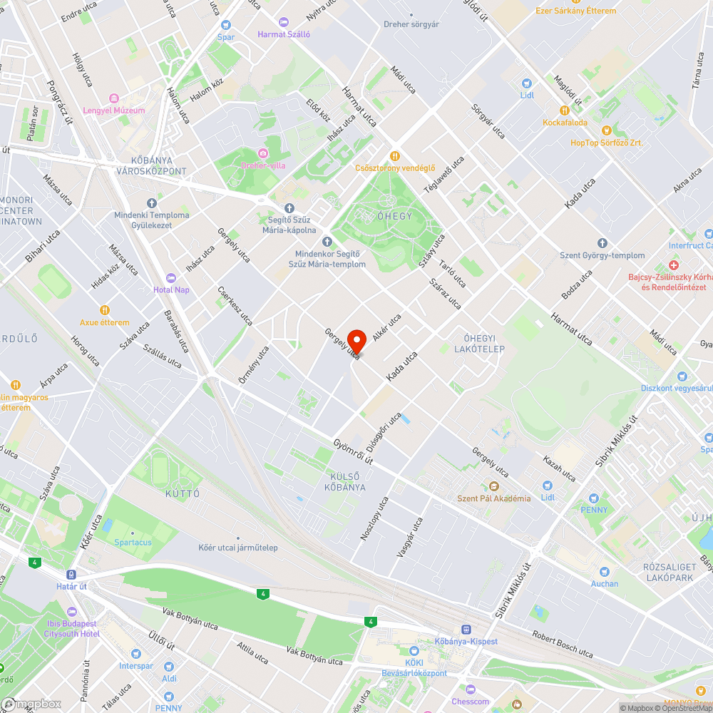 Lezáratlan járda melletti építkezés bejelentés helye