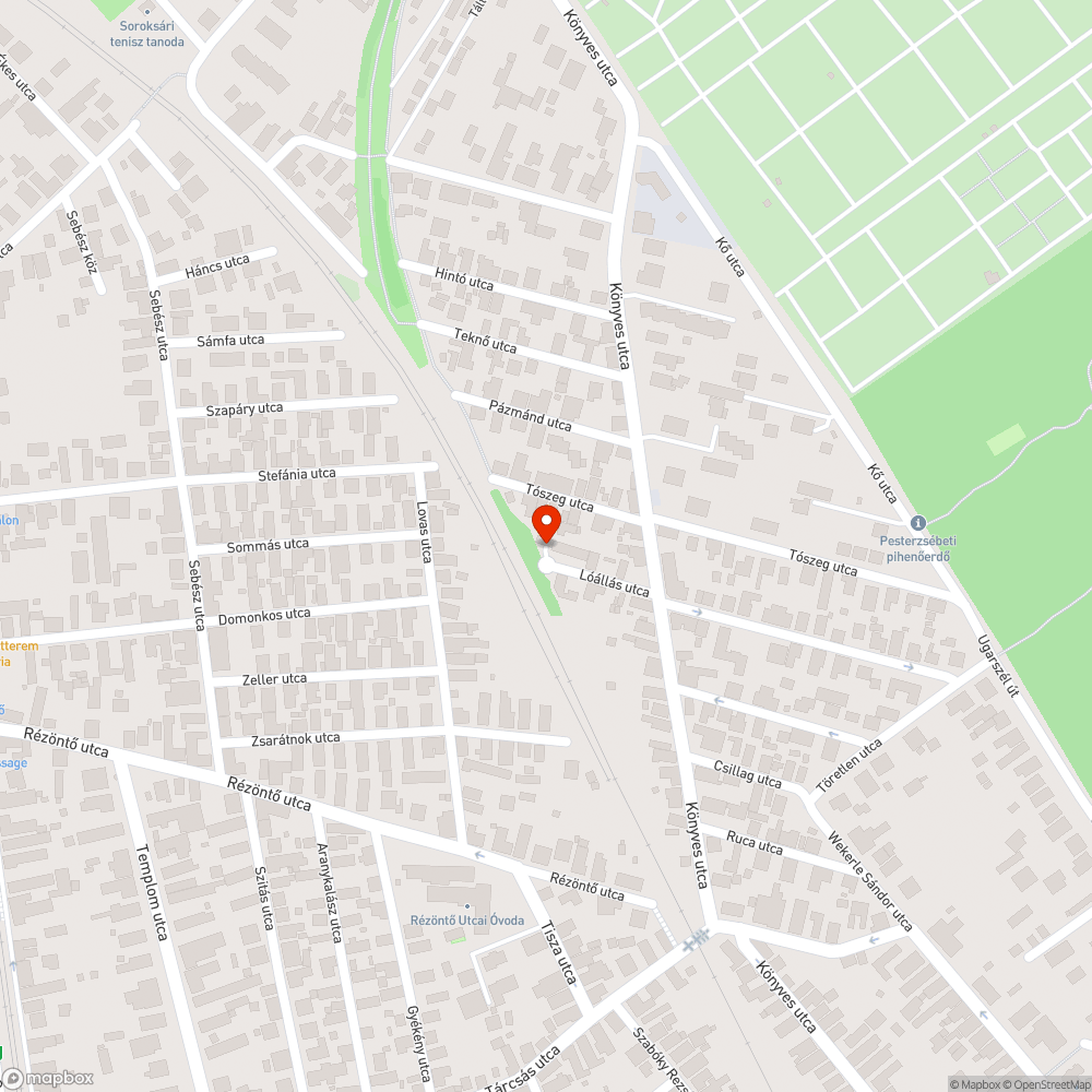 Elhanyagolt, gazos terület bejelentés helye