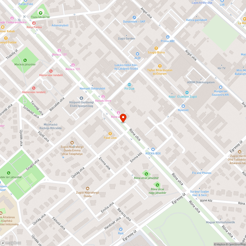 Eldugult csatorna-összefolyó bejelentés helye