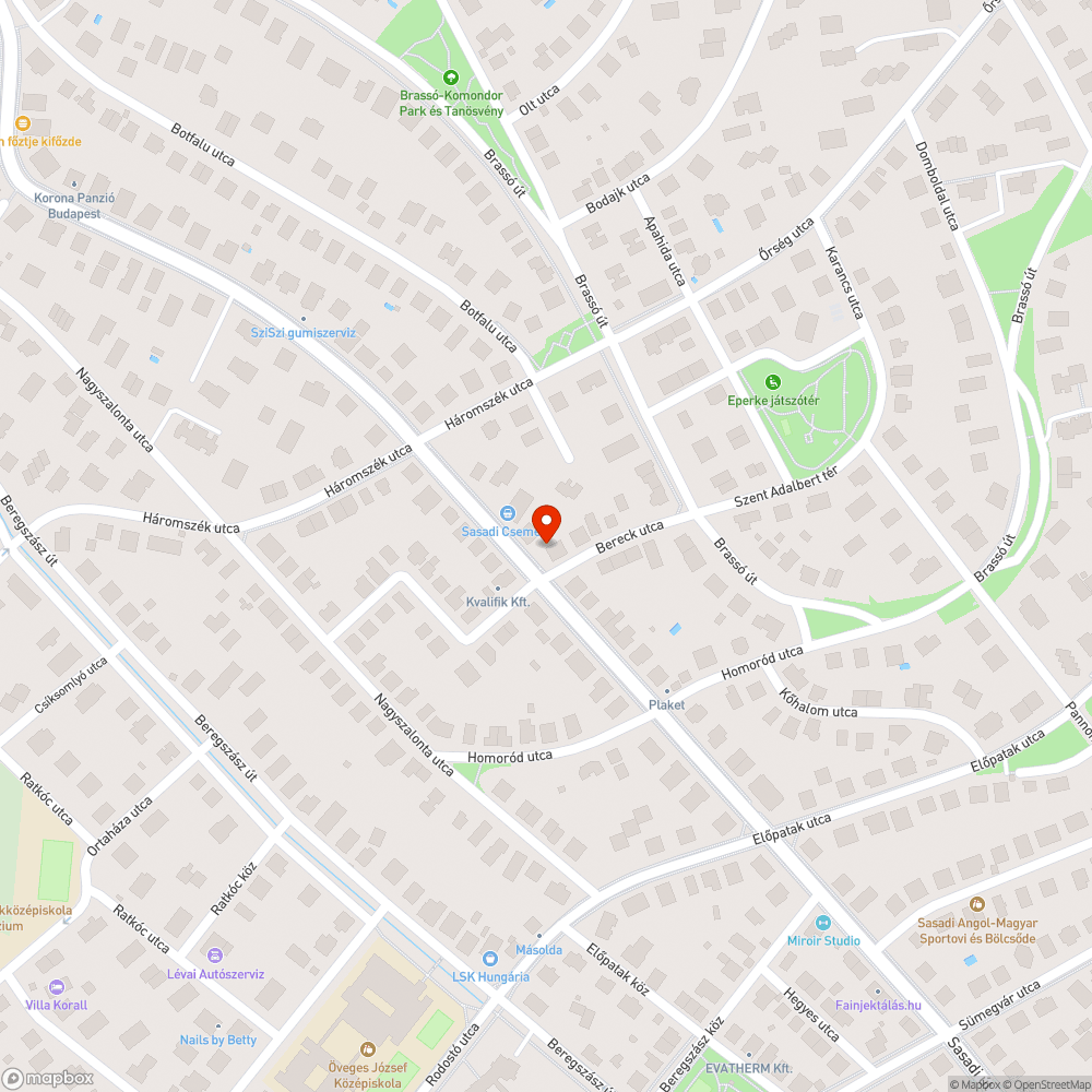 Közlekedési tükör hiánya bejelentés helye