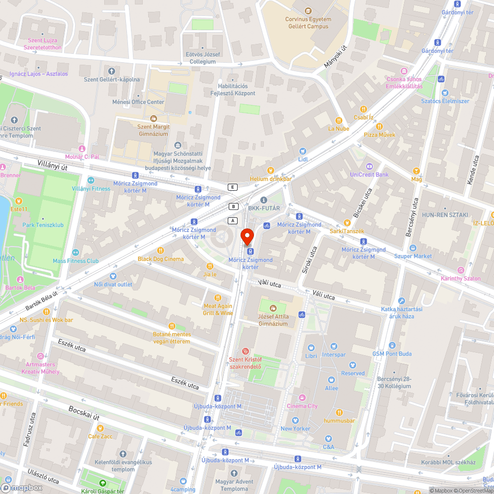 Öntözés/ vízelvezetés meghibásodott bejelentés helye