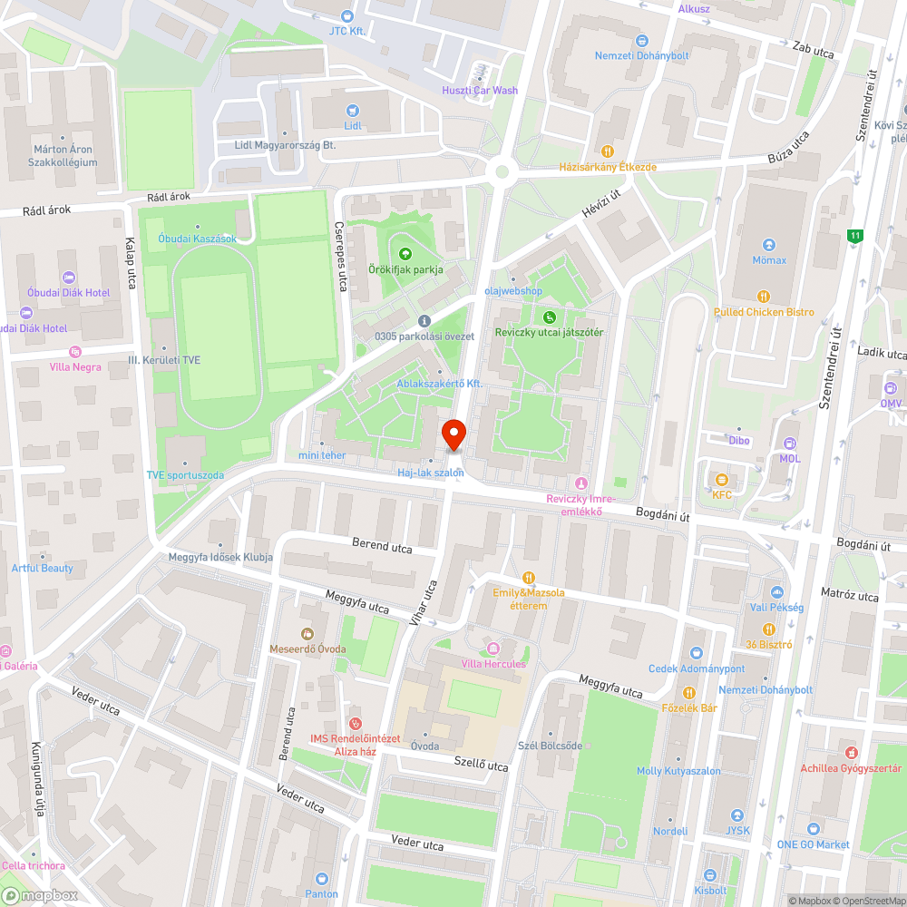 Lekopott gyalogátkelők bejelentés helye