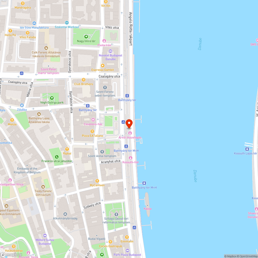 Graffitis fal bejelentés helye