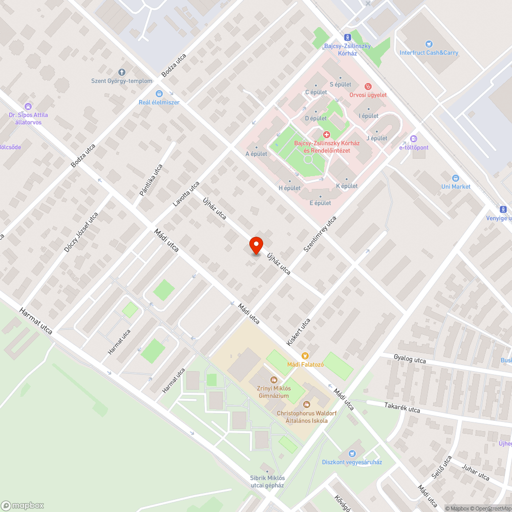 Falomb takarja az utcai lámpát bejelentés helye