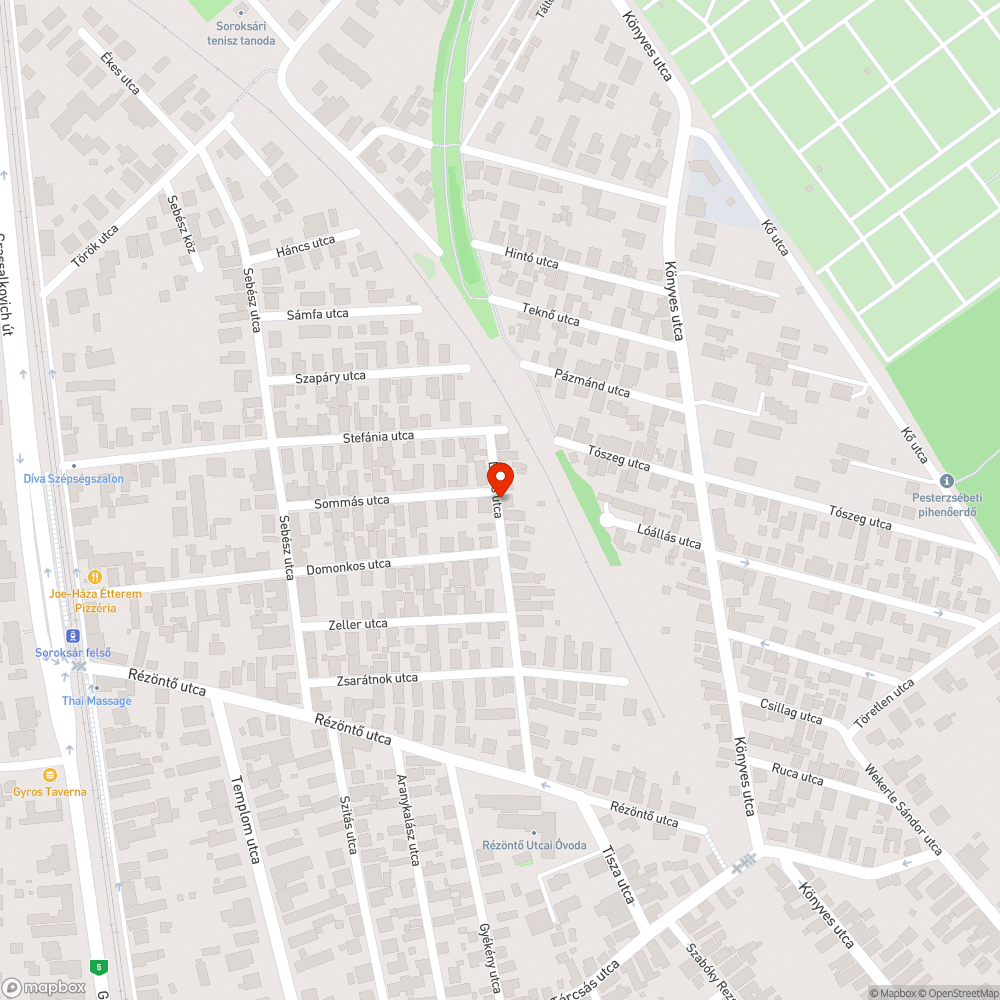 Járdán parkoló kivont jármű bejelentés helye