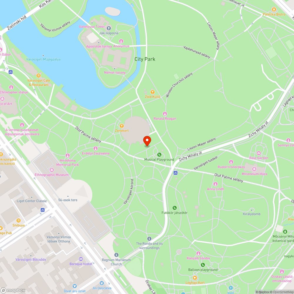 Városligeti zenélő játszótér egyes játékai nem működnek bejelentés helye