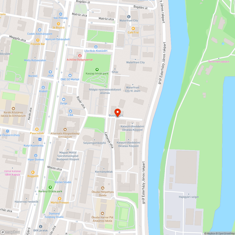 Gazdátlan bevásárlókocsi bejelentés helye