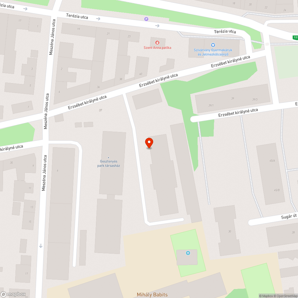 Garázssoron kátyú, sár - zúzott kő hiánya bejelentés helye