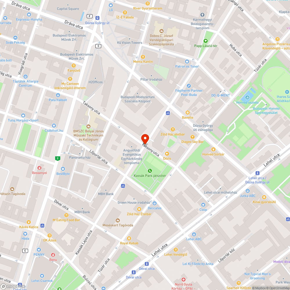 Kidőlt jelzőtábla bejelentés helye