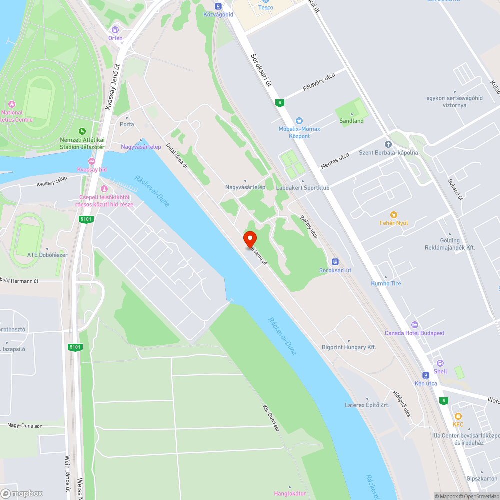 Illegális szemét bejelentés helye