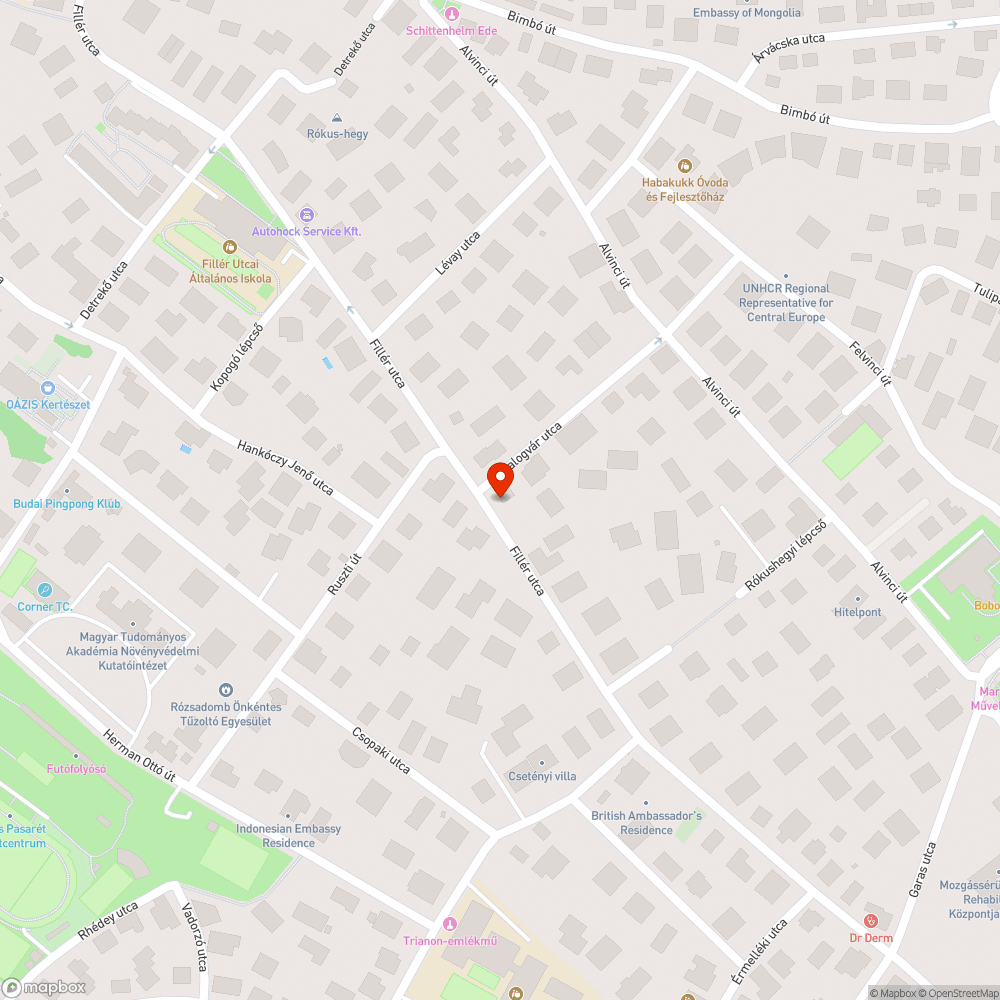 Rossz minőségű útszakasz bejelentés helye