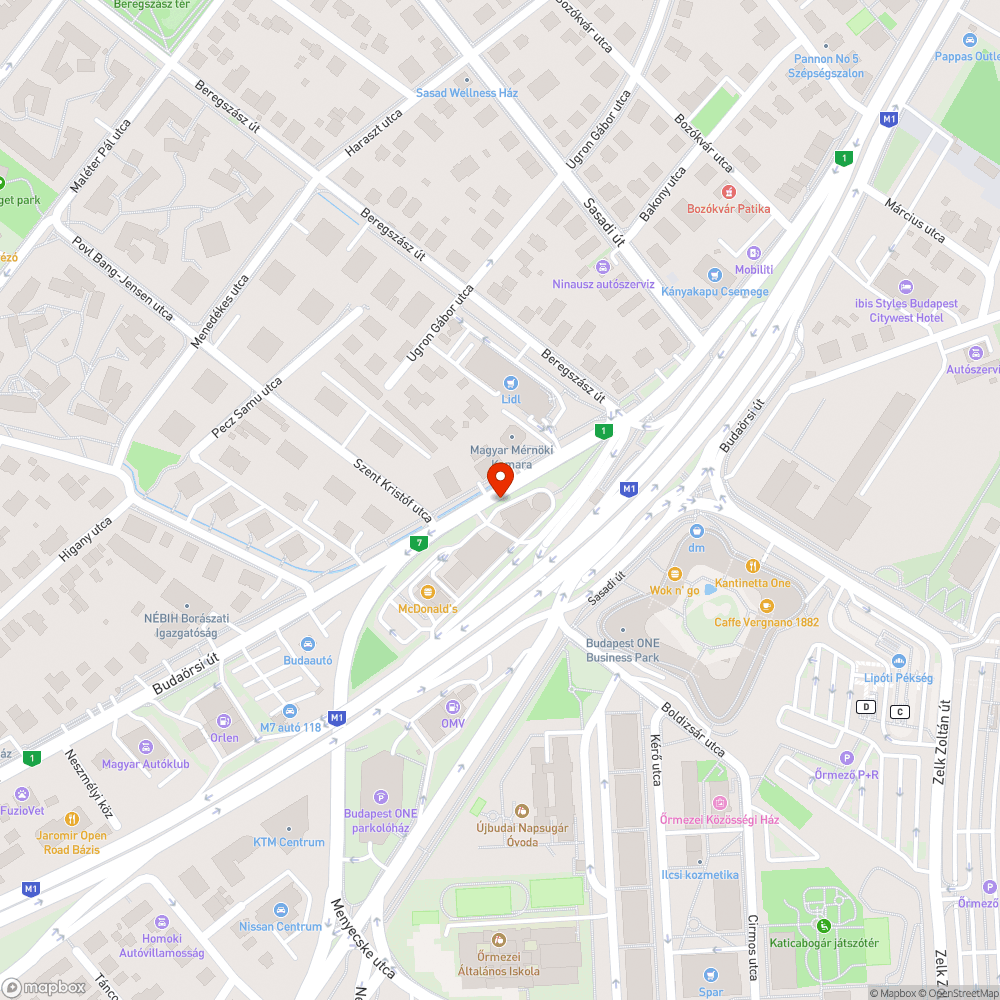 Járdára lógó fa bejelentés helye