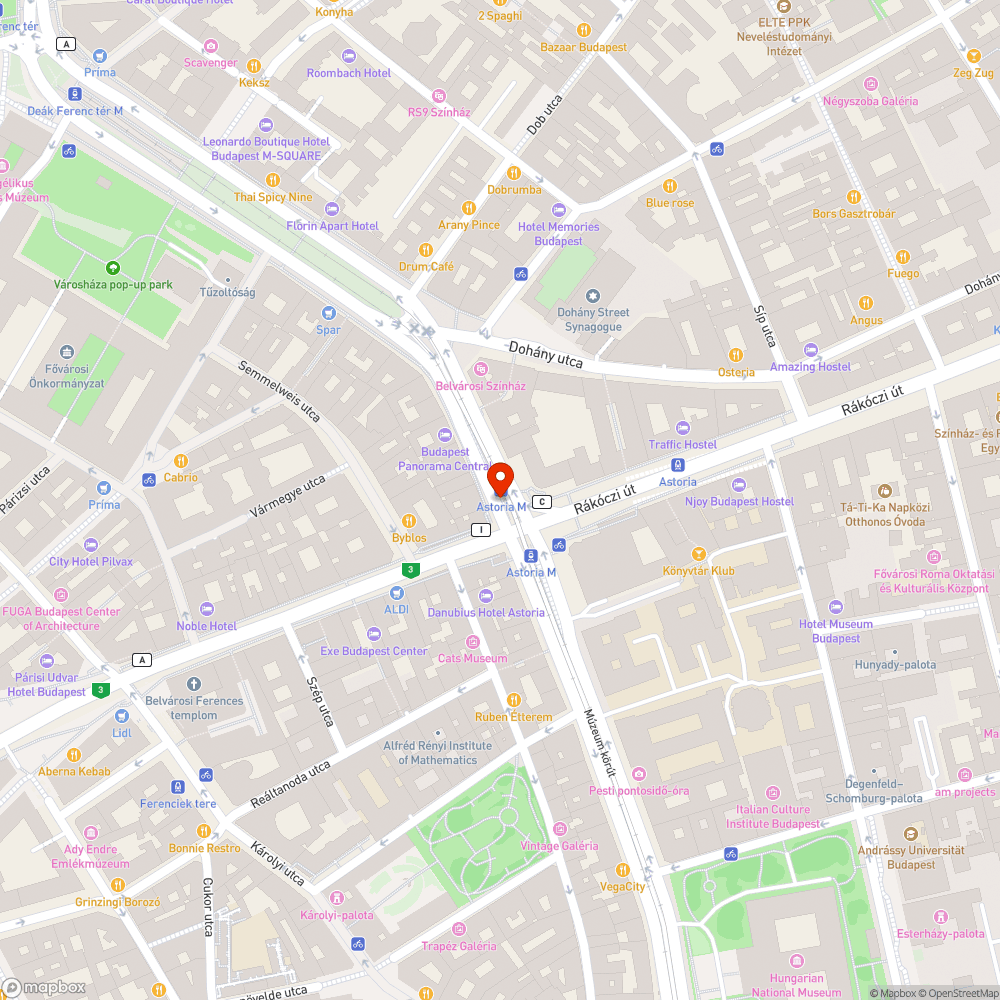 Felfestés összehangolása a táblákkal bejelentés helye