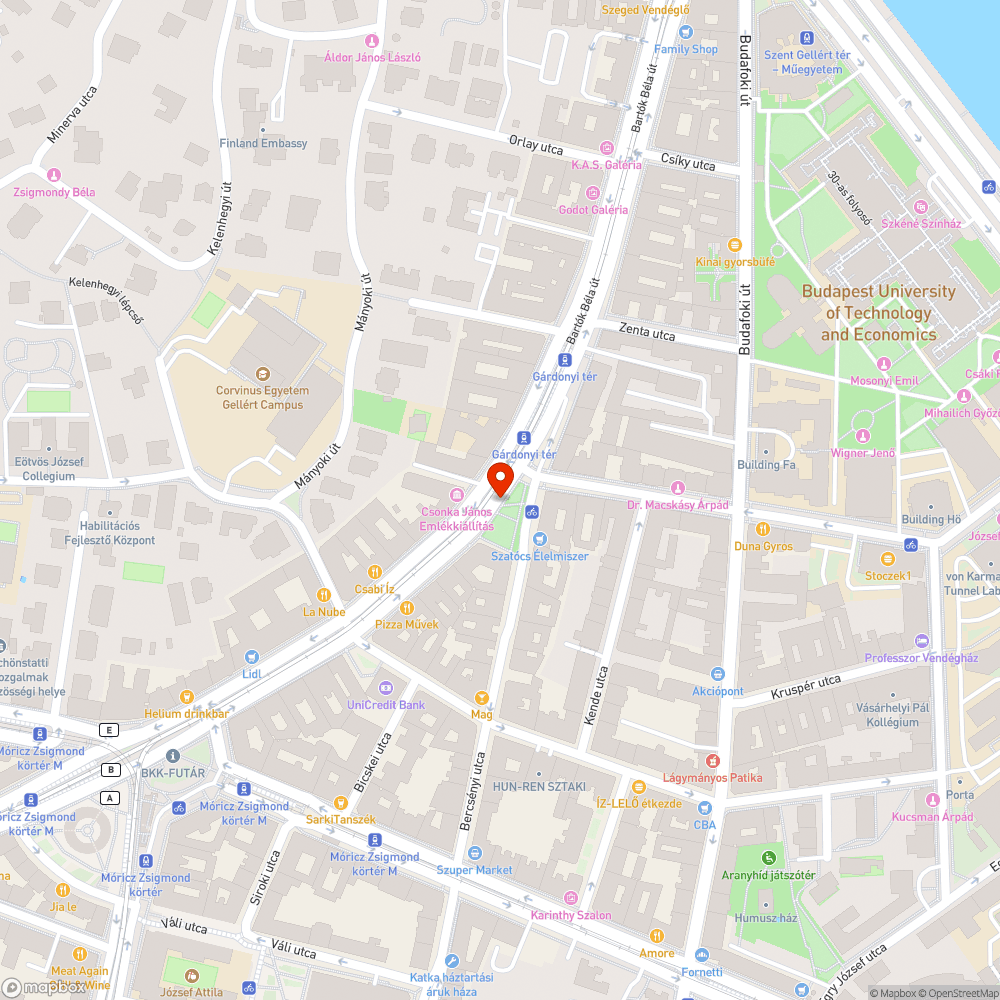 Évek óta vegetáló fa bejelentés helye