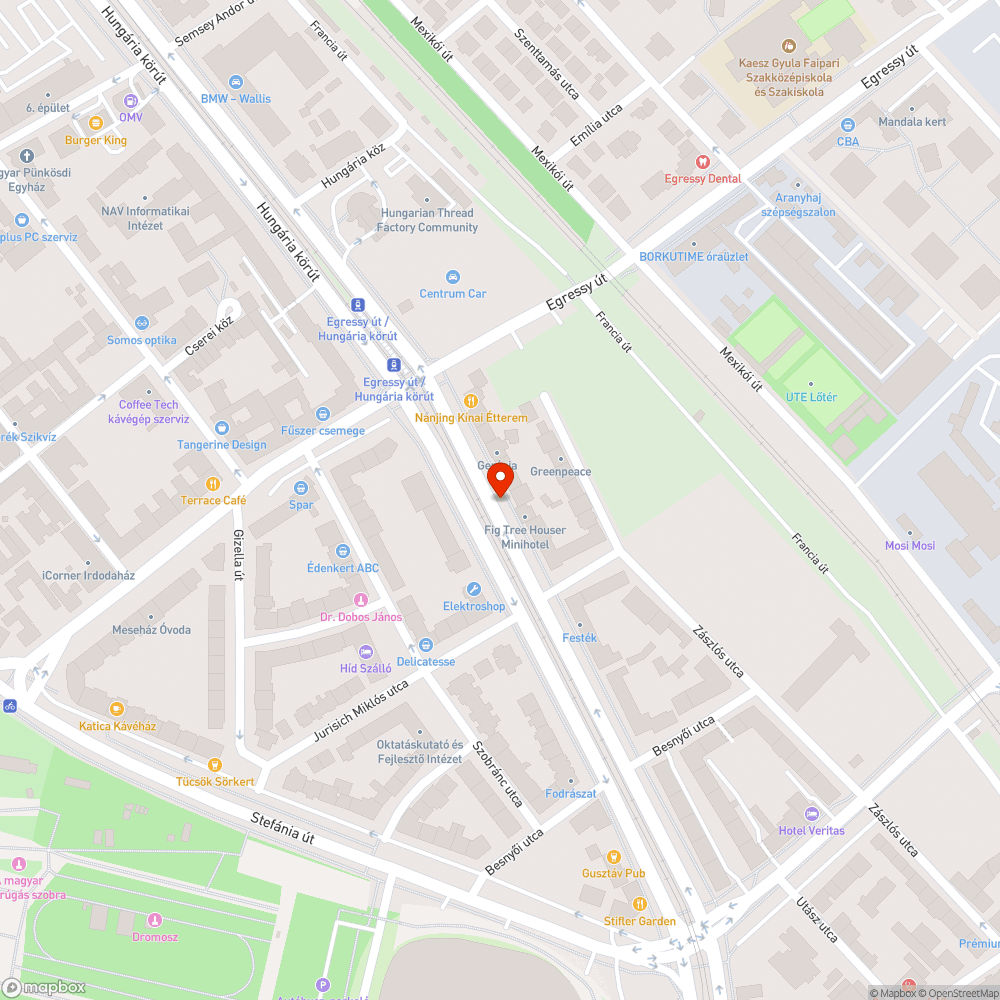 Lámpaoszlop fedele leesett bejelentés helye