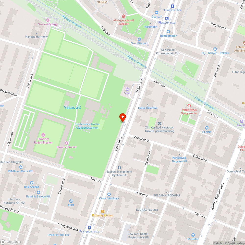 Kiszáradt facsemete bejelentés helye