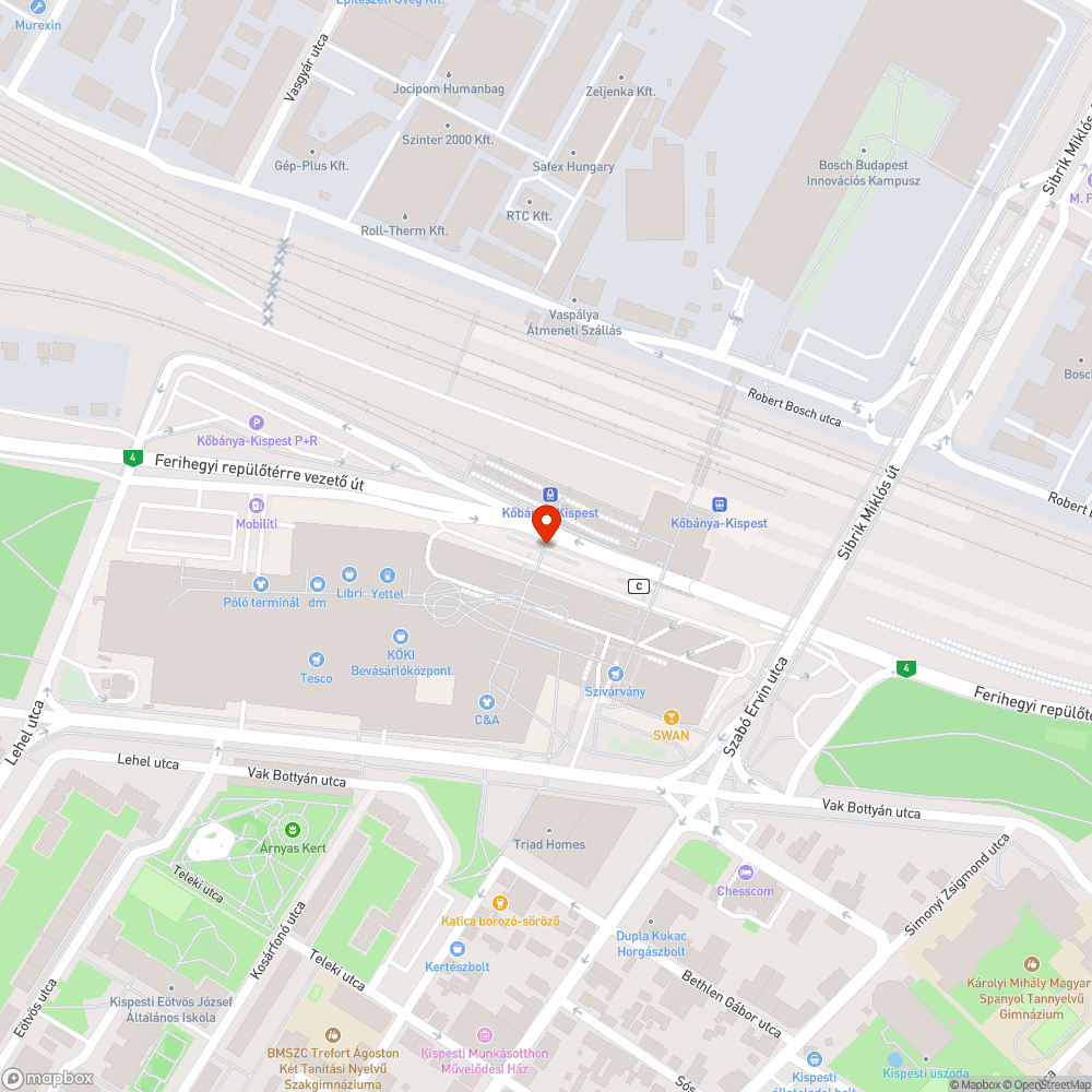 Beázó KöKi II. 3.0 bejelentés helye