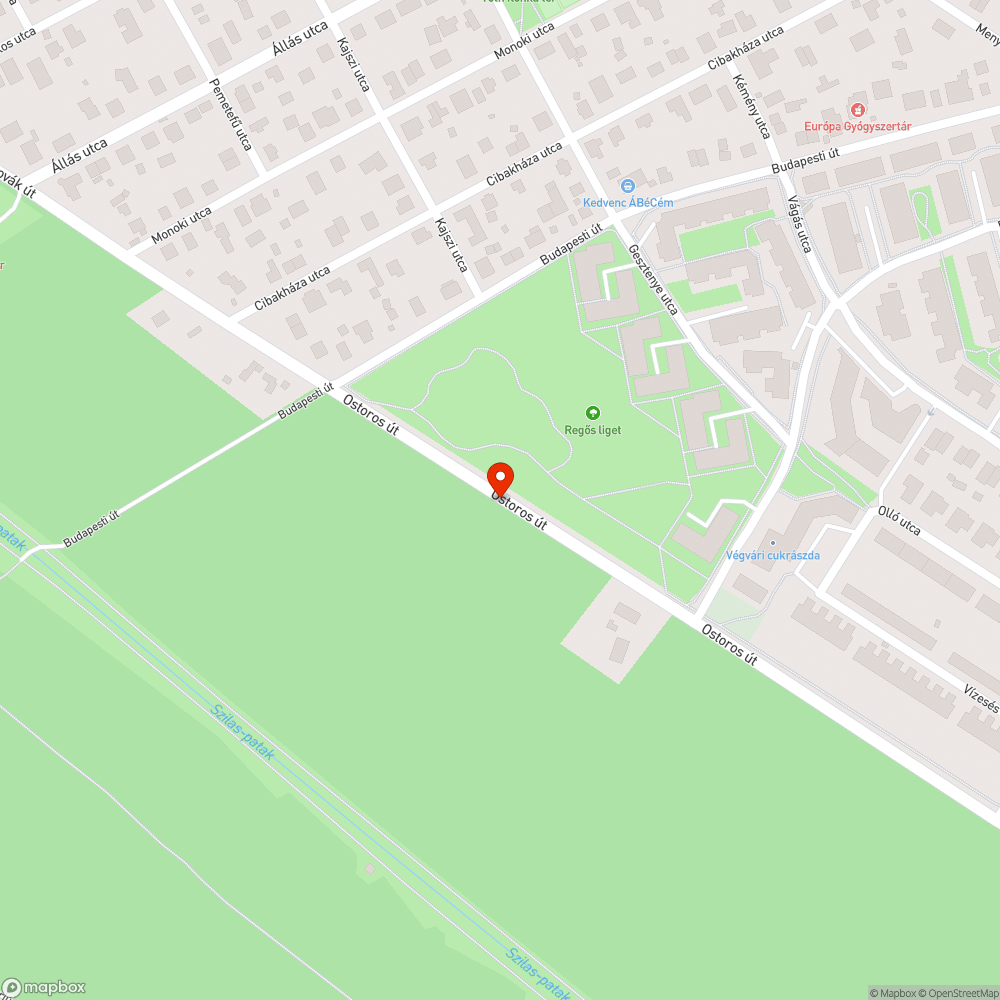 Elhagyott jármű az út mentén bejelentés helye