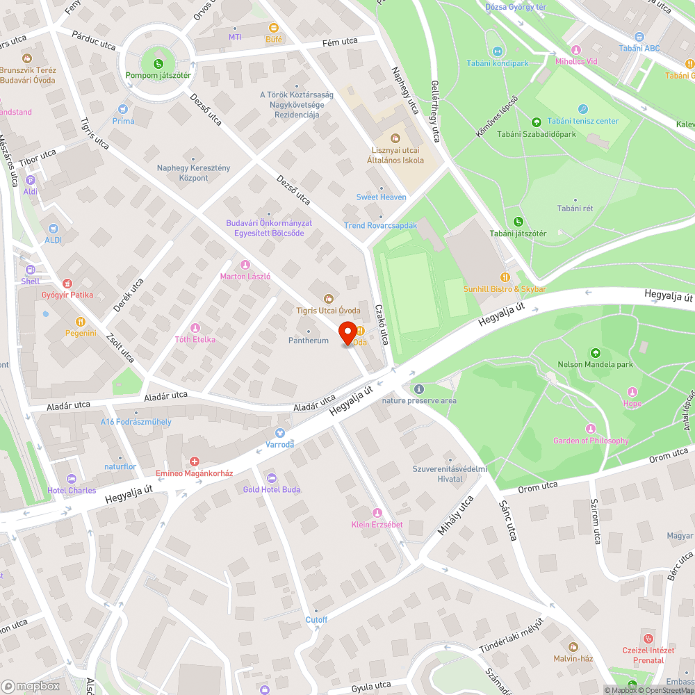 Szabálytalan parkolás bejelentés helye