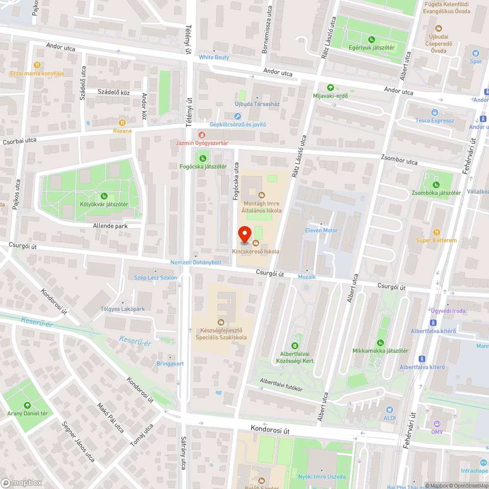 Sérült korlát bejelentés helye