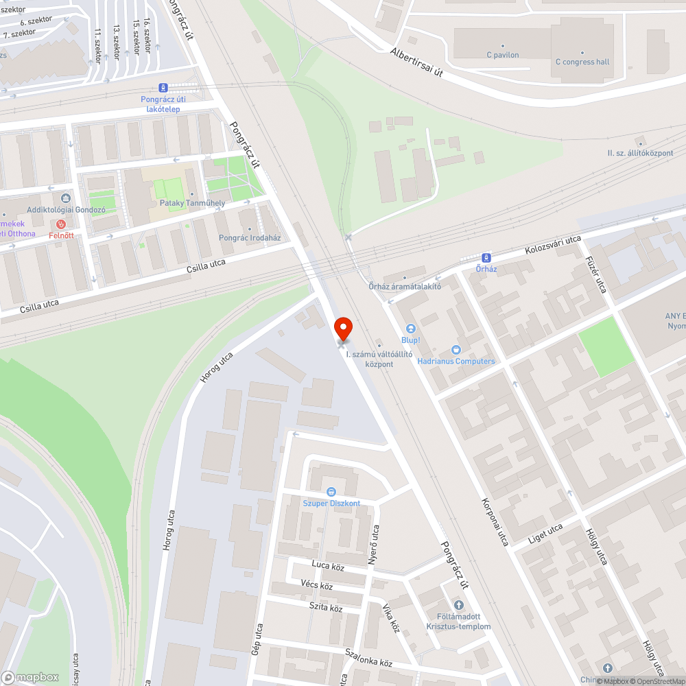 Gyalázatos minőségű útszakasz bejelentés helye