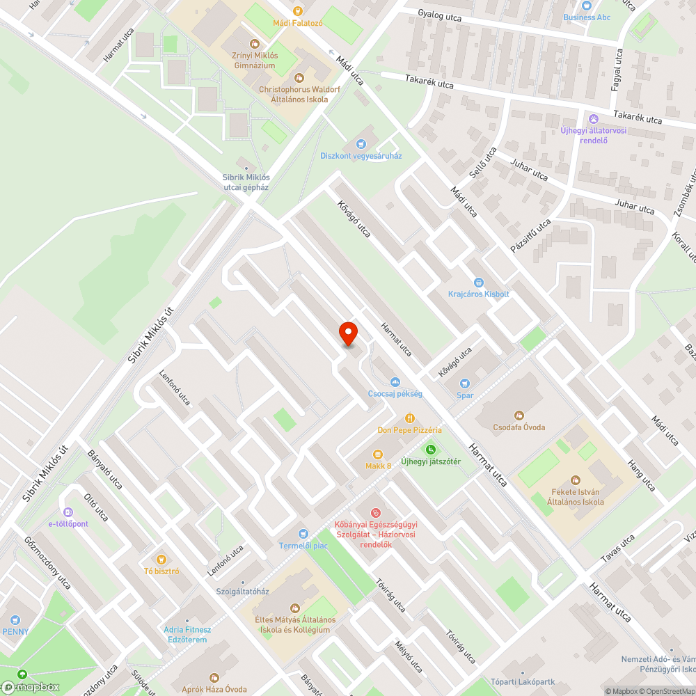 Elhagyott jármű, lejárt műszakival bejelentés helye