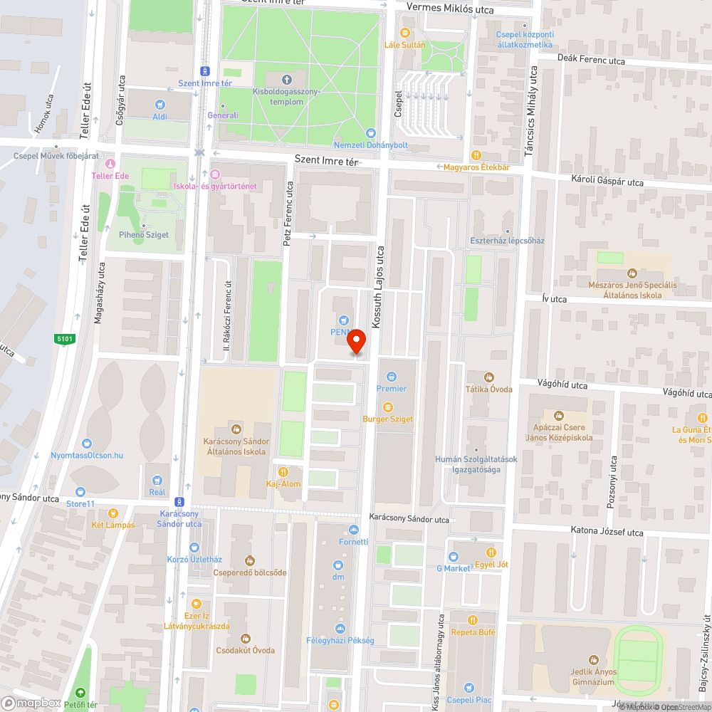 Kidöntött KERSZ tábla bejelentés helye