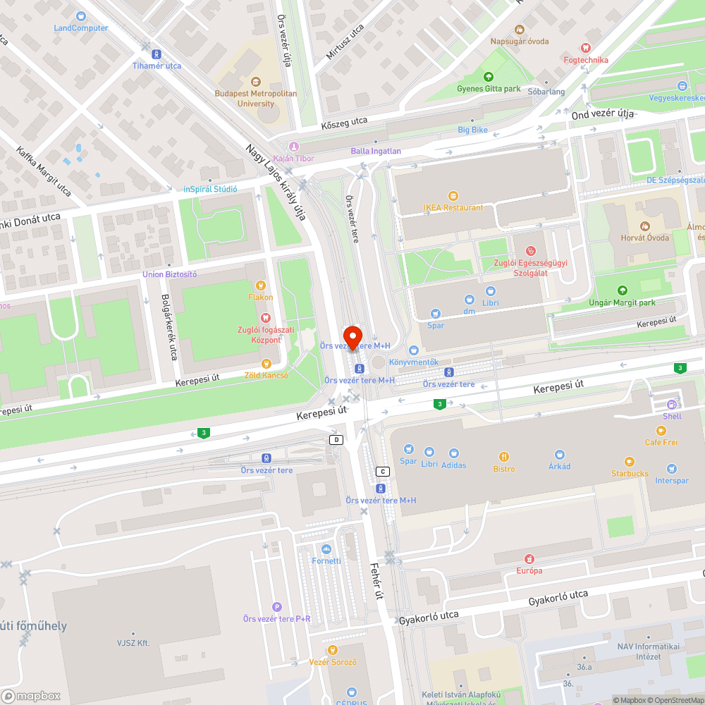 Betört üveg az információs táblán bejelentés helye