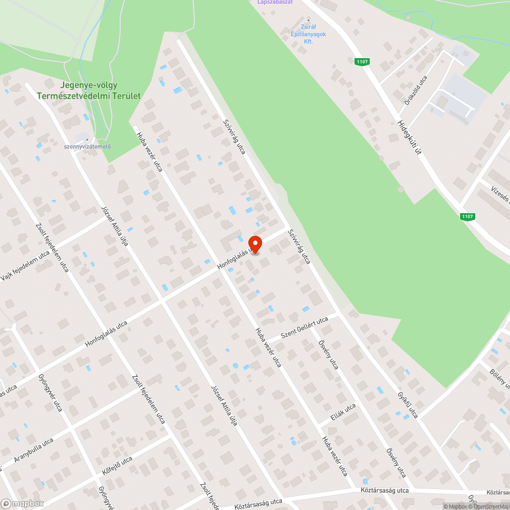 Korhadt fa, vezeték bejelentés helye