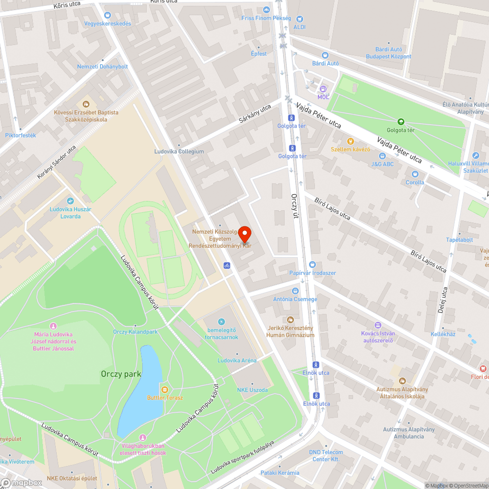 Korhadt fa, balesetveszély! bejelentés helye