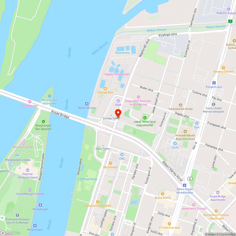 Nem működő utcai világítás bejelentés helye