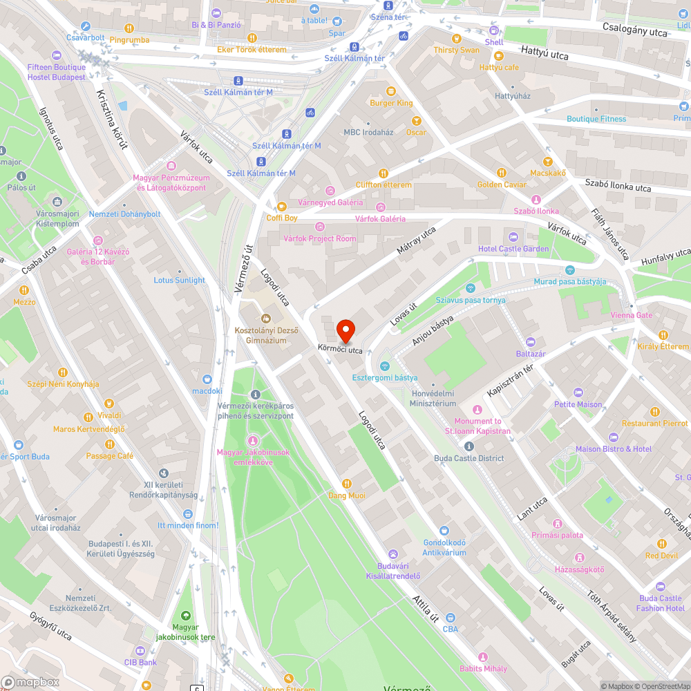 Kopott korlát bejelentés helye