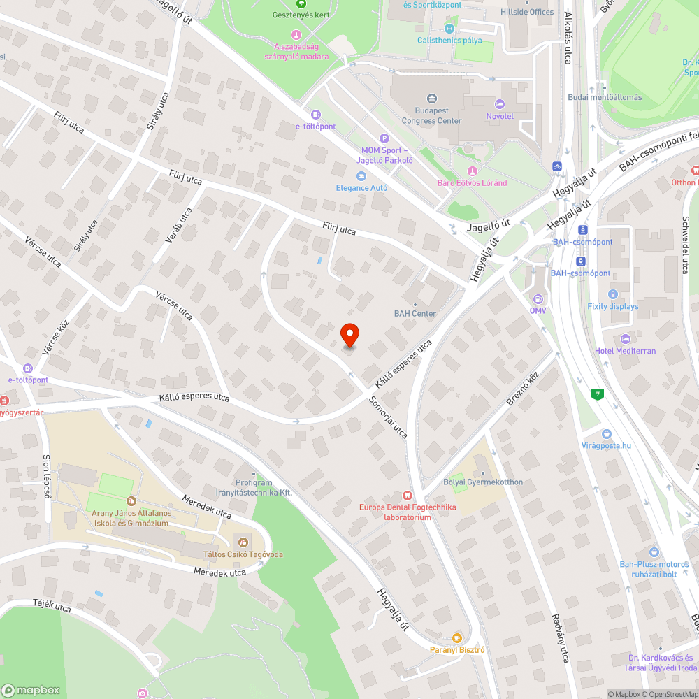 Sérült fedlap bejelentés helye