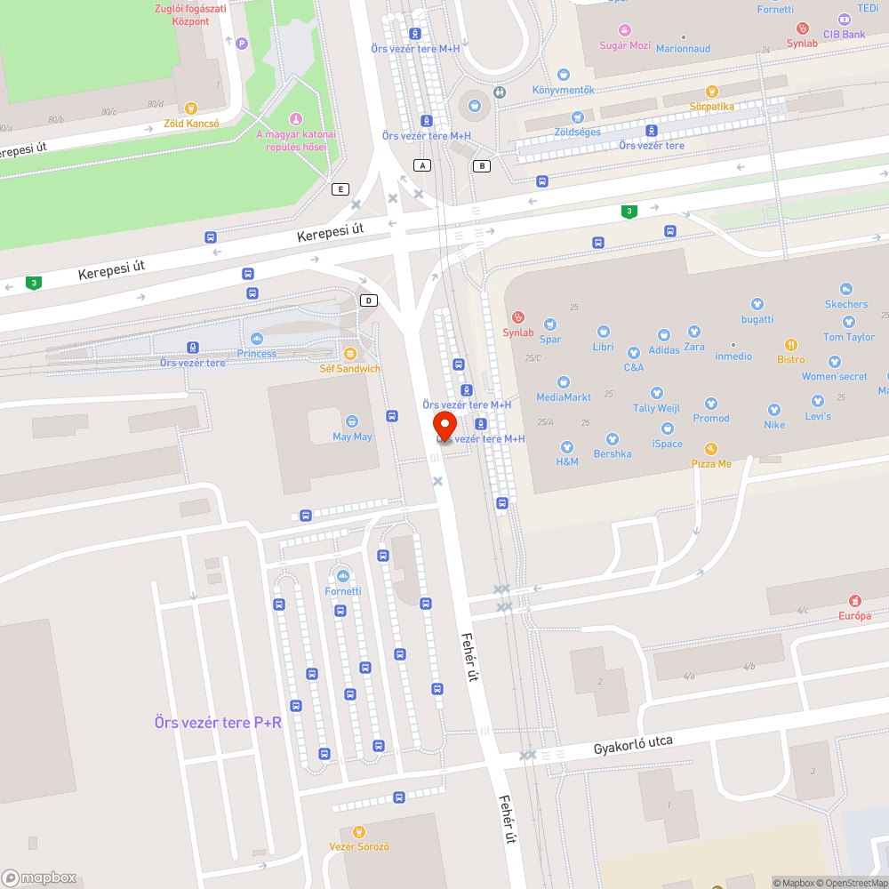 Hiányos járdaszegély bejelentés helye