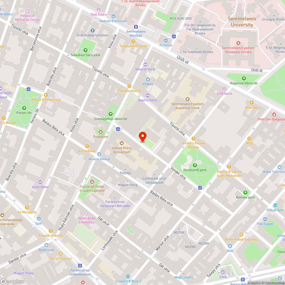 Hiányzó kerékpártárolók bejelentés helye