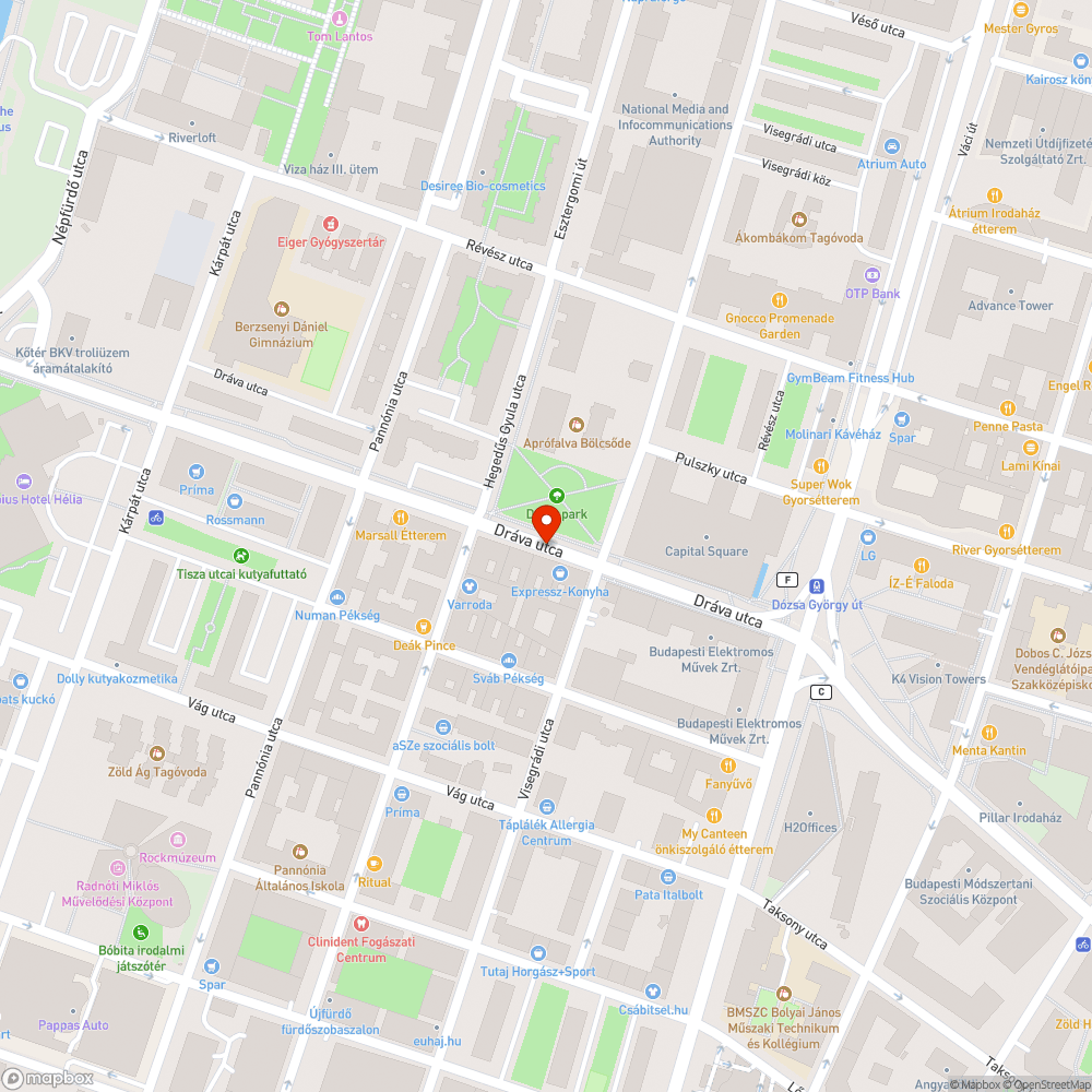 Kiszáradt facsemete bejelentés helye