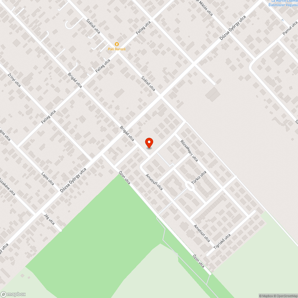 Gazos közterület bejelentés helye