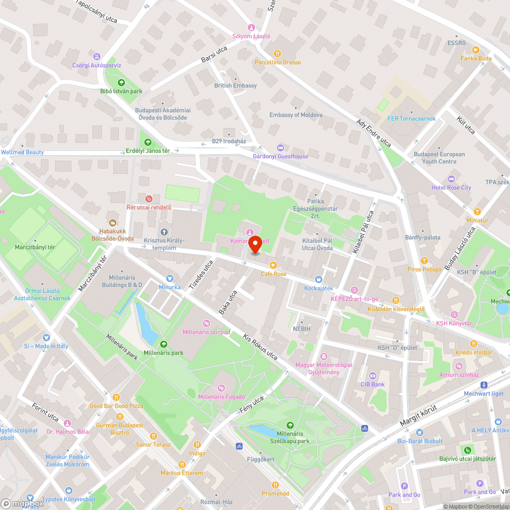 Otthagyott jelölő bejelentés helye