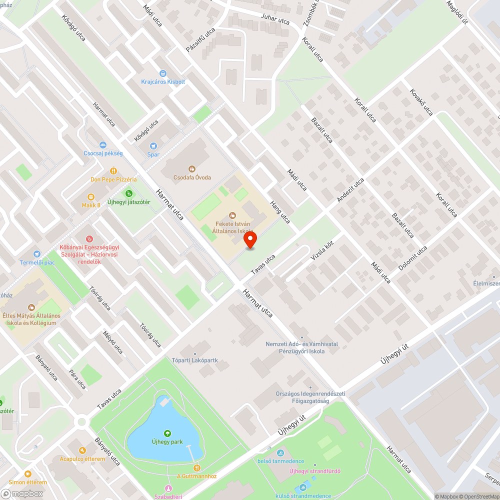 Újabb területet elronditó oszlop bejelentés helye