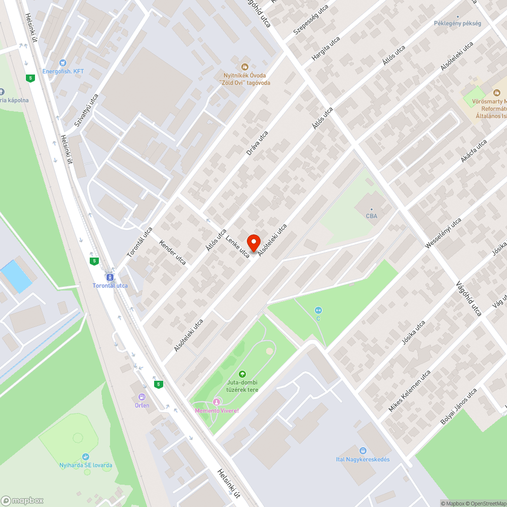 Legalább 4 db forgalomból kivont autó bejelentés helye