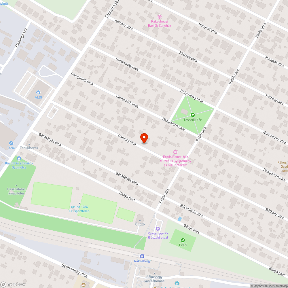 Térfigyelő kamerák (illegális?) - Báthory u. bejelentés helye