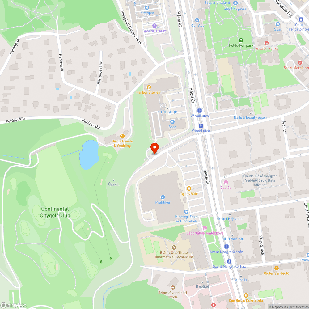 Üres táblatartó bejelentés helye