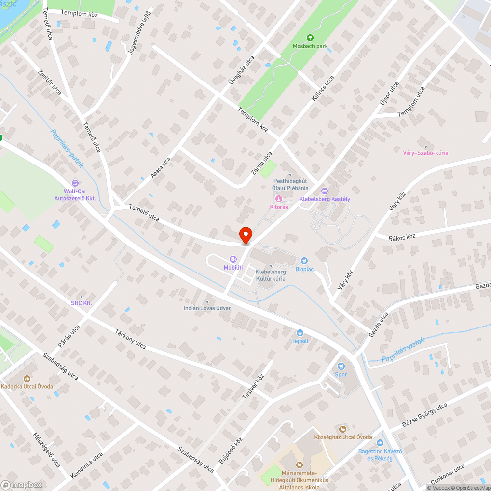 Rossz állapotú doboz bejelentés helye