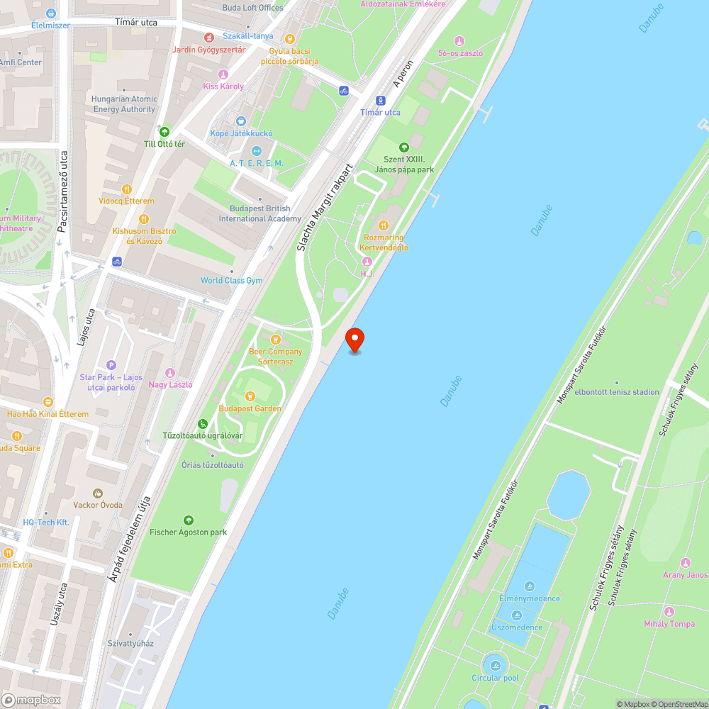 Kidőlt fa bejelentés helye