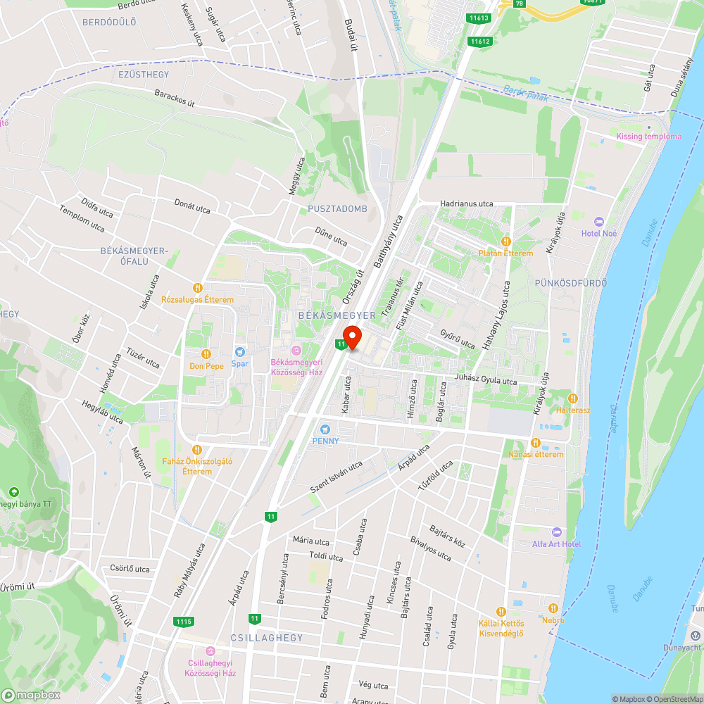 Szemét és bűz bejelentés helye